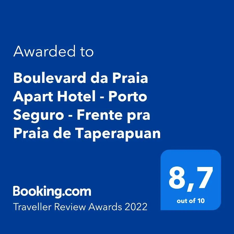 Boulevard Da Praia Apart Hotel - Porto Seguro - Frente Da Praia De Taperapuan Apartamento